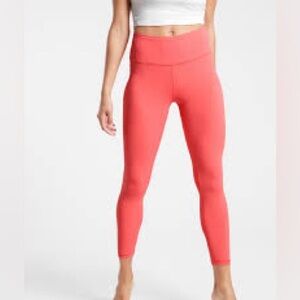 Athleta Coral Pink Leggings